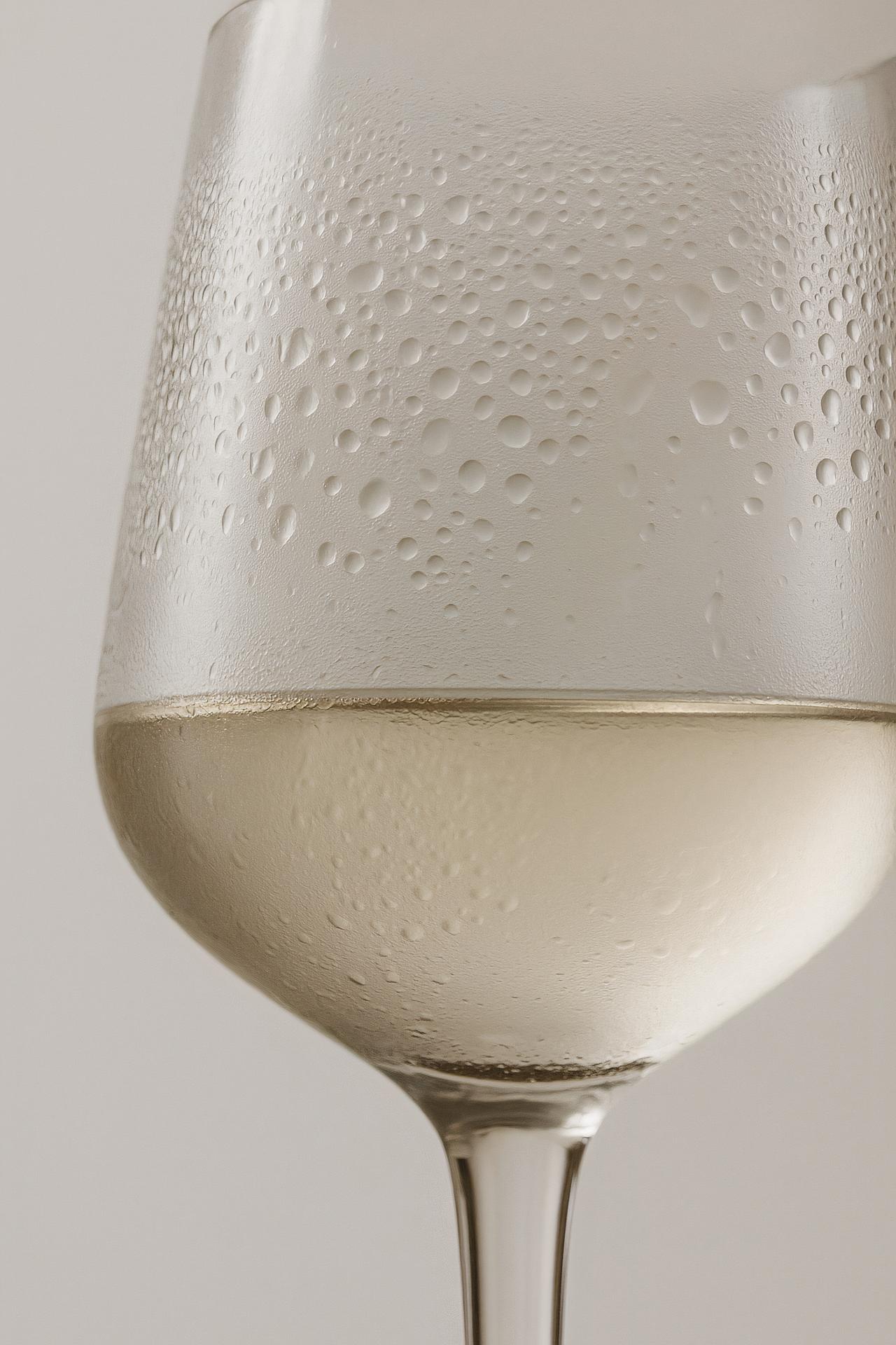 Wine glass, champagne glass, snifter, elegant stemware on table