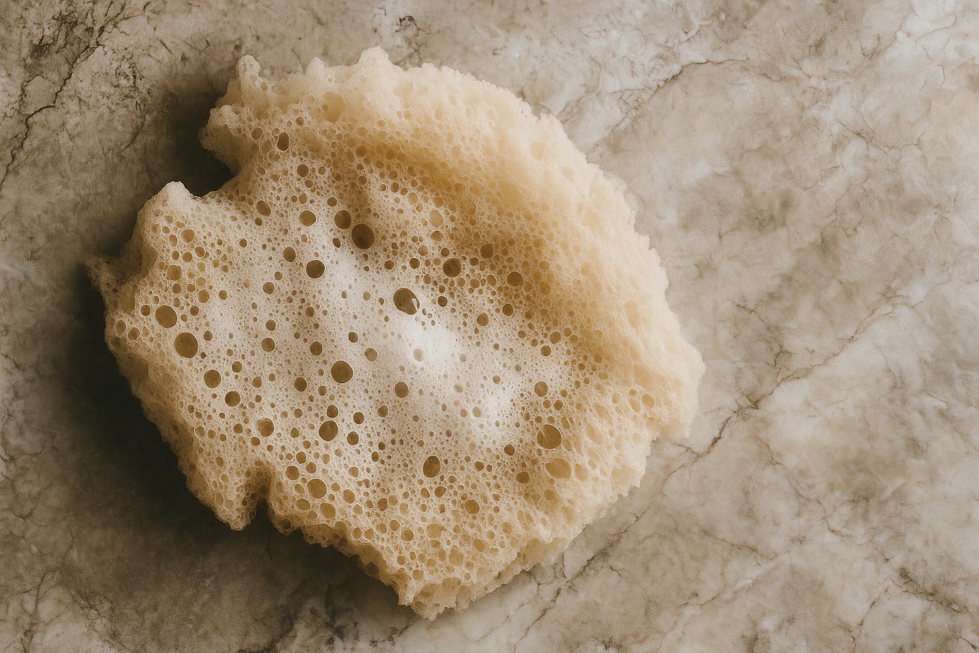 Fungal growth, sand texture, staple food source