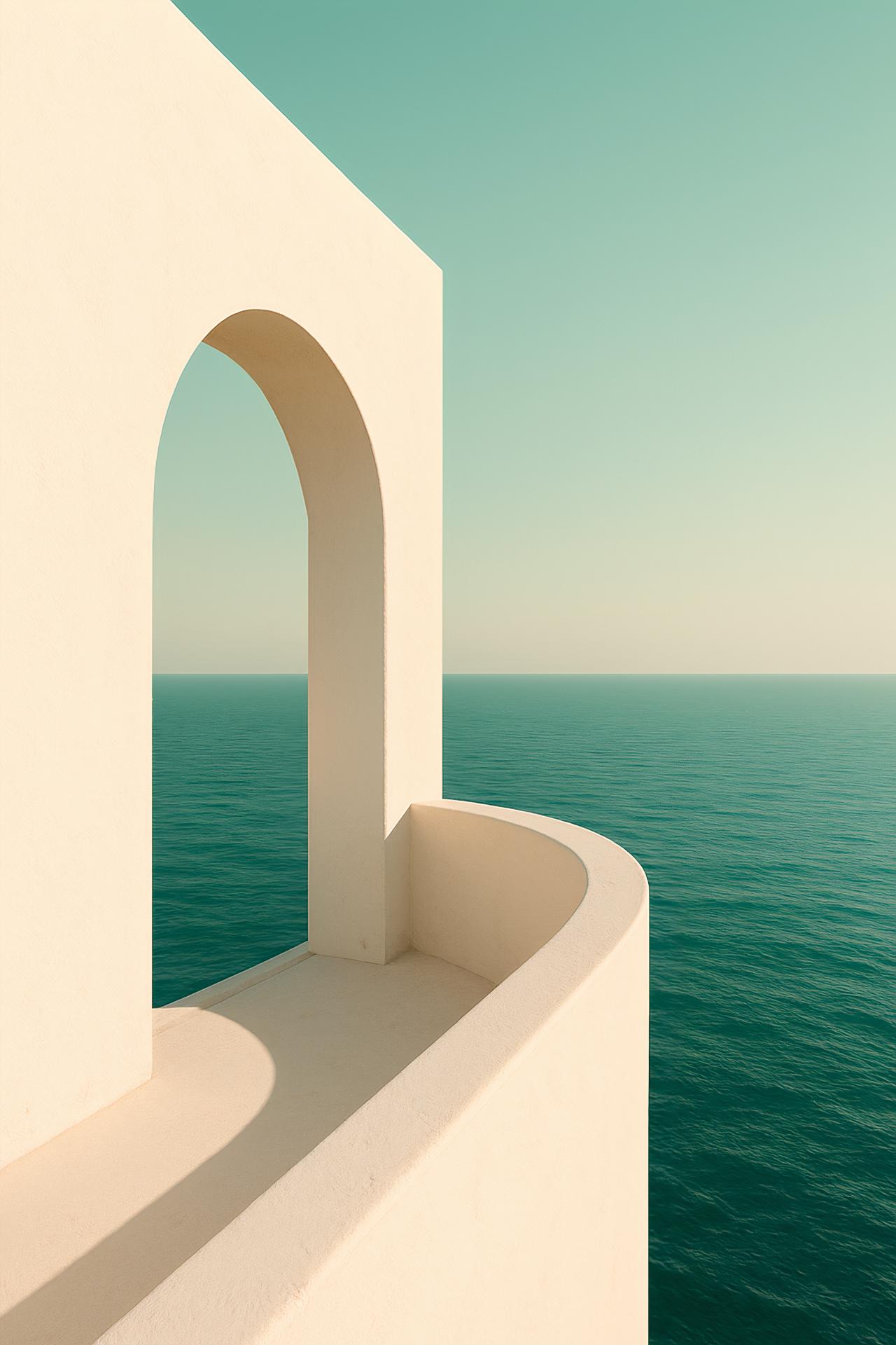Ocean archway, sea, majestic natural formation