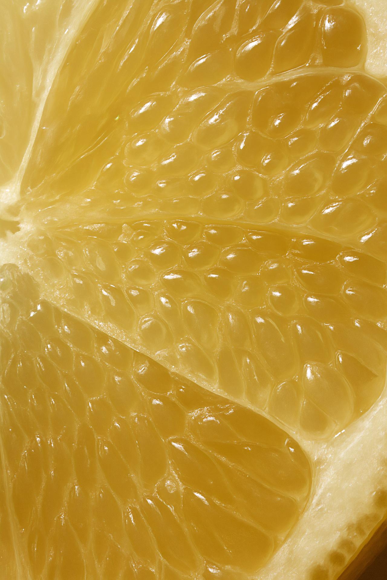 Close-up of assorted citrus fruits including Meyer lemon, sweet lemon, rangpur, citron, lemon peel