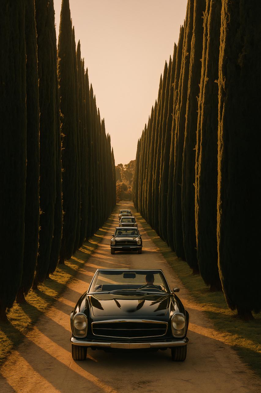 Aston Martin DB6 and Nissan GT-R luxury sports cars