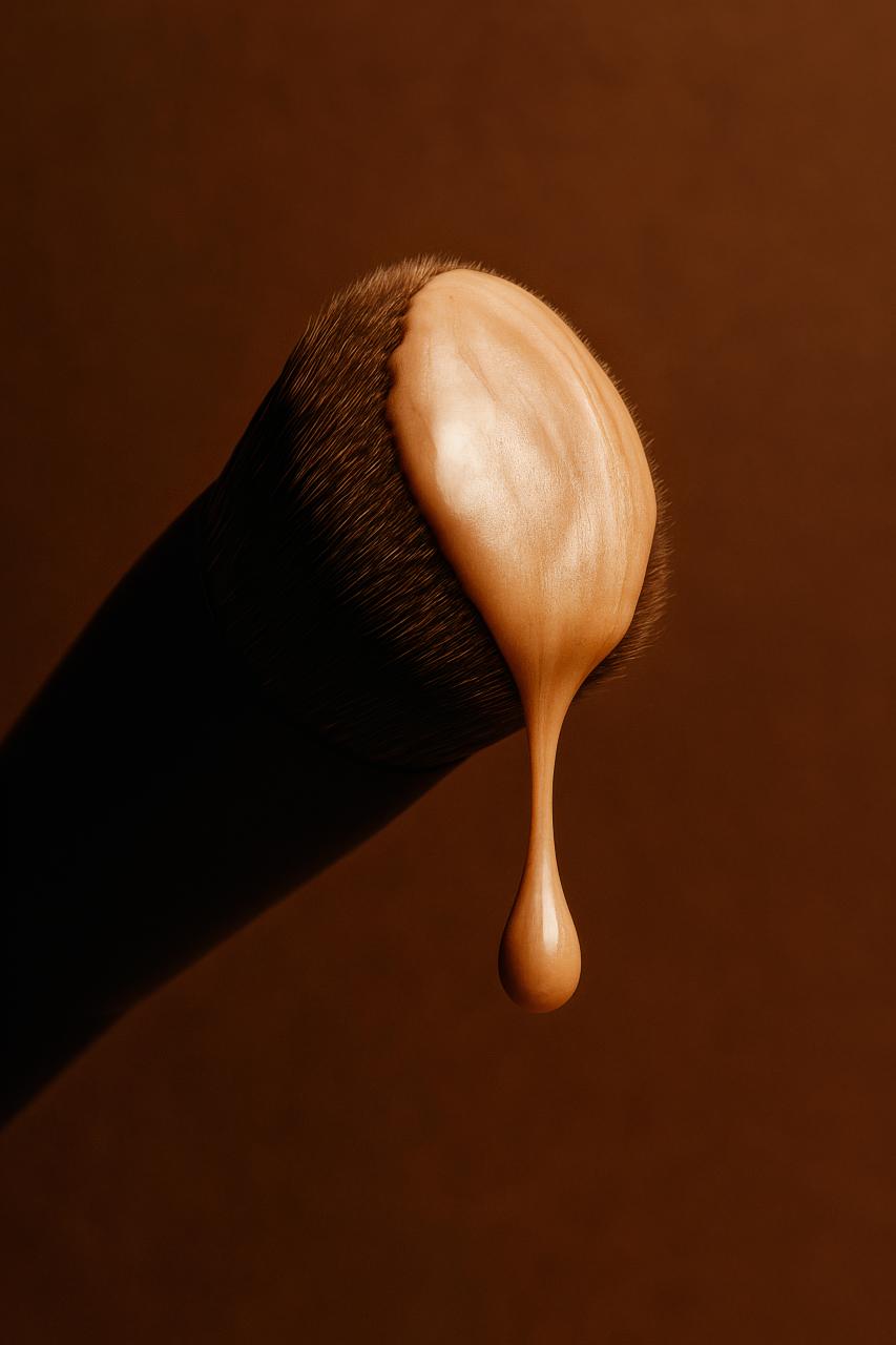 Close-up of detailed wood grain in macro photography