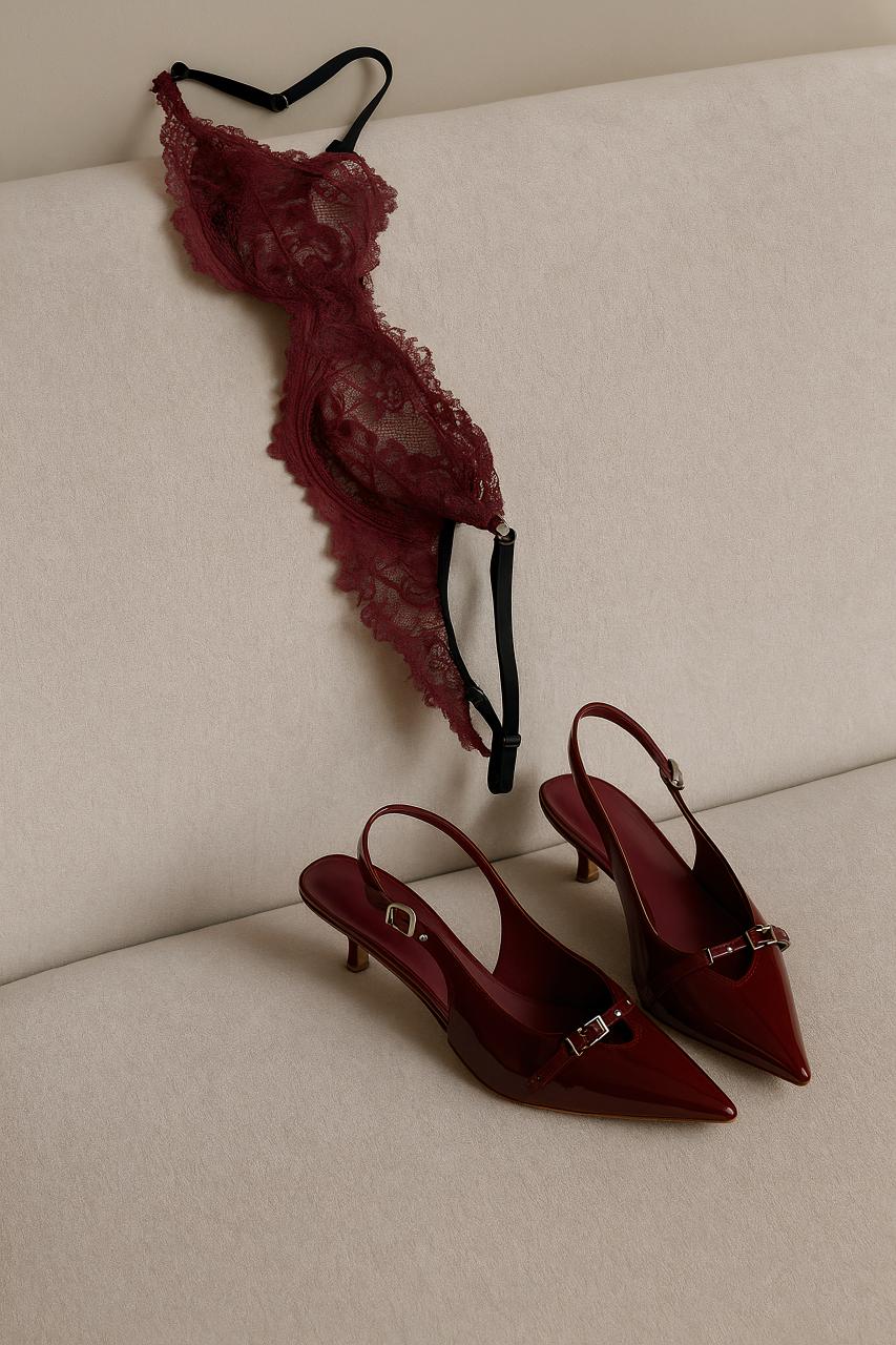 Pink high-heeled shoes sandal pump bridal leather ankle strap fashion
