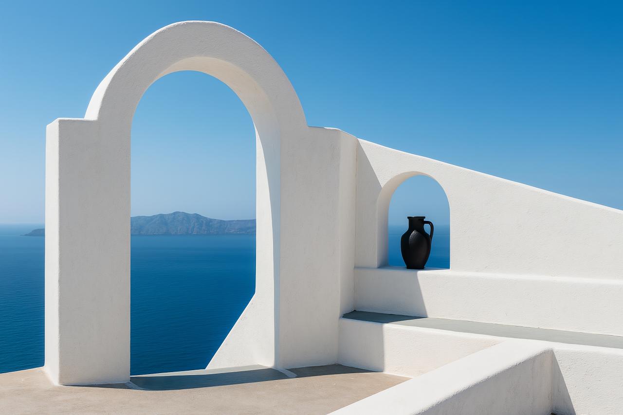 Sea arch in the ocean, beautiful design