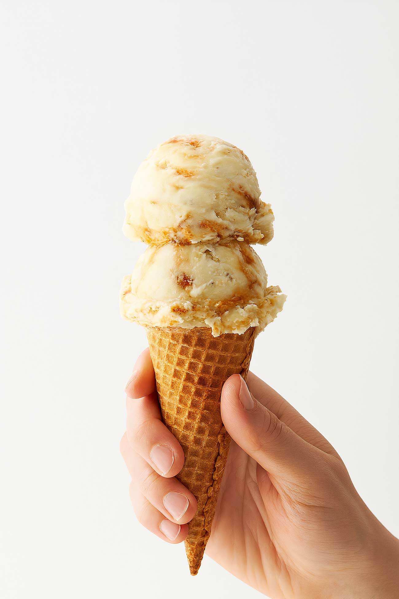 Soy ice cream cone dessert melting
