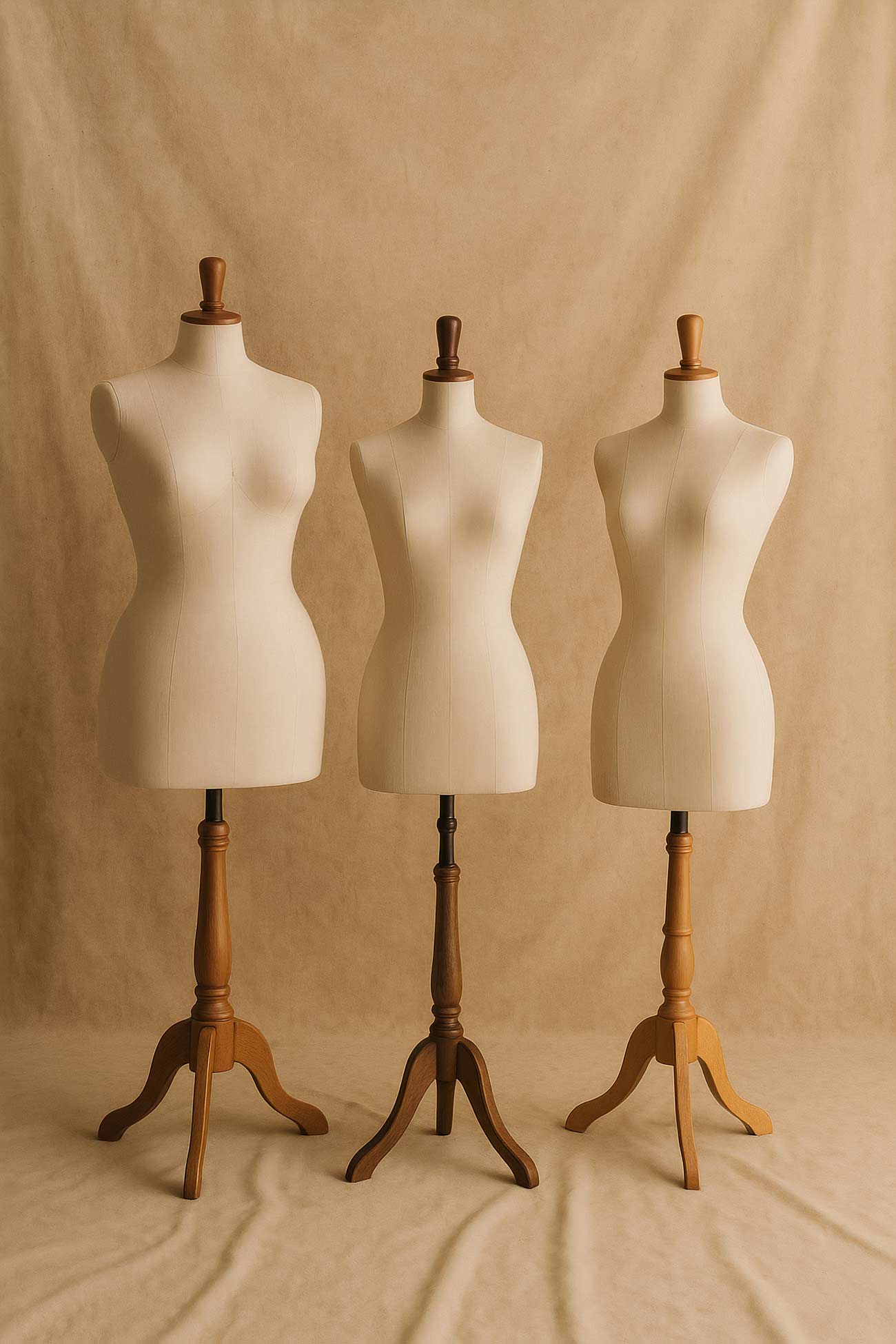 Mannequin design collection in retail store