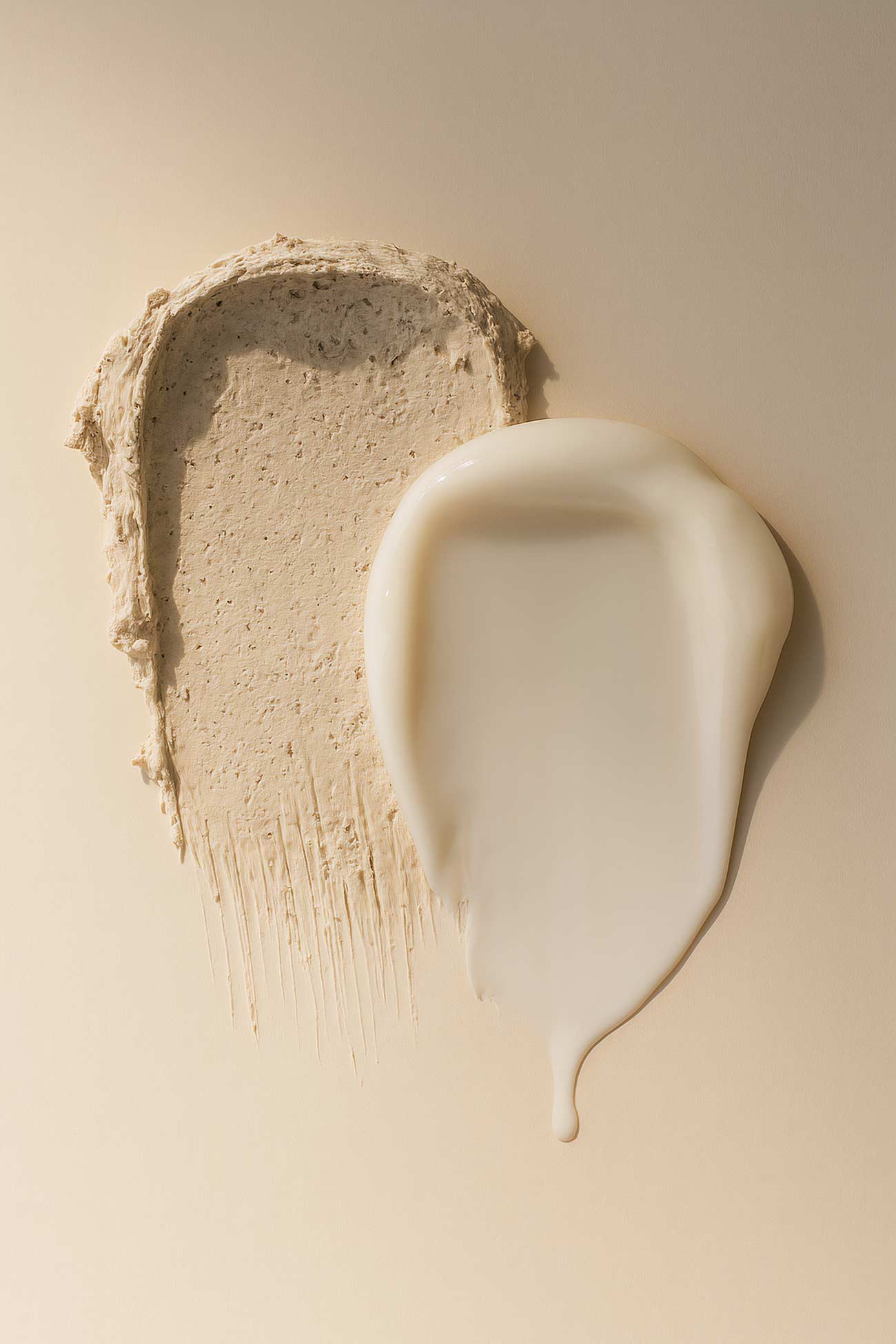 Sand still life photography with delicate objects