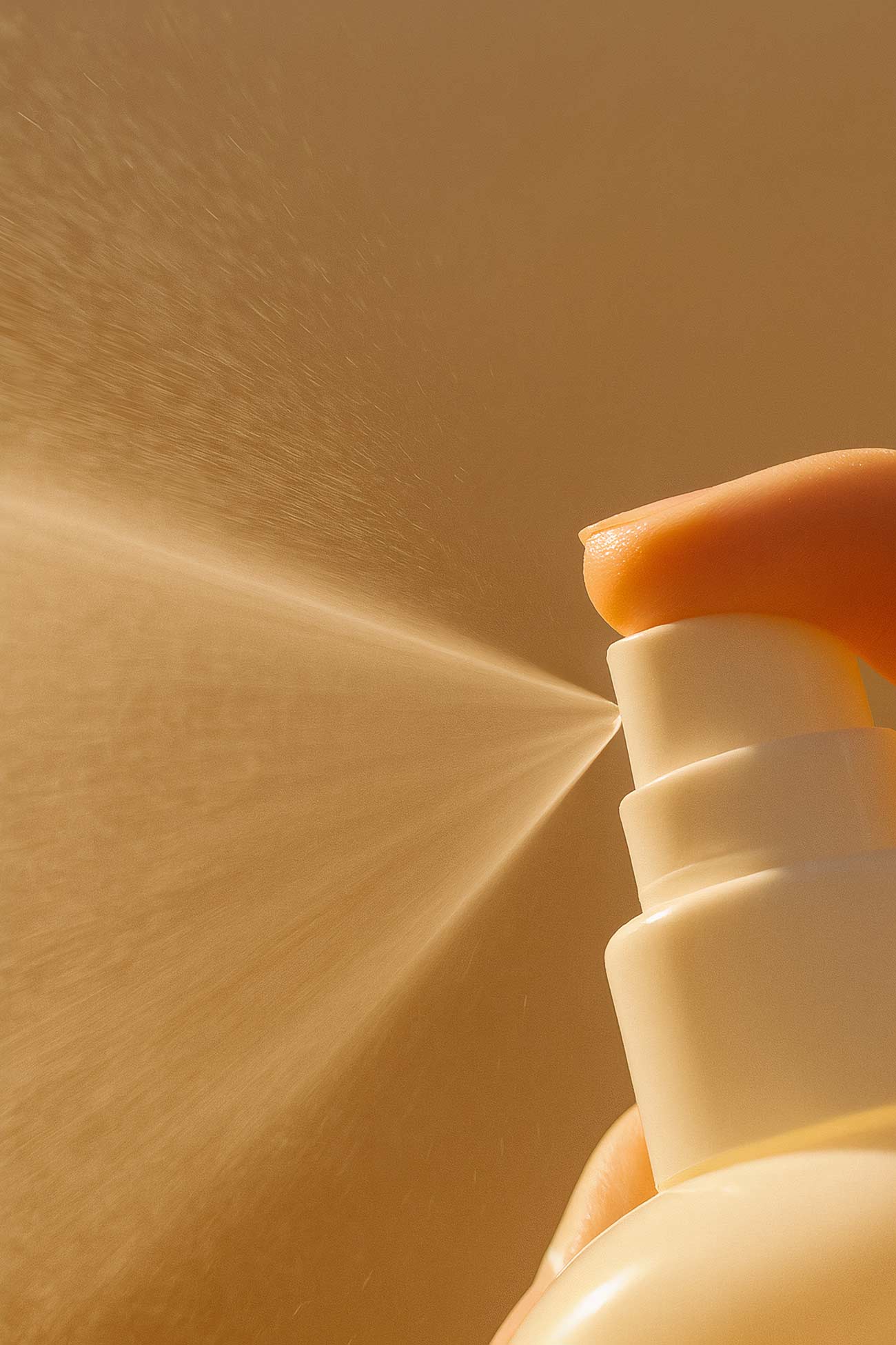 Macro photography of plastic personal care items