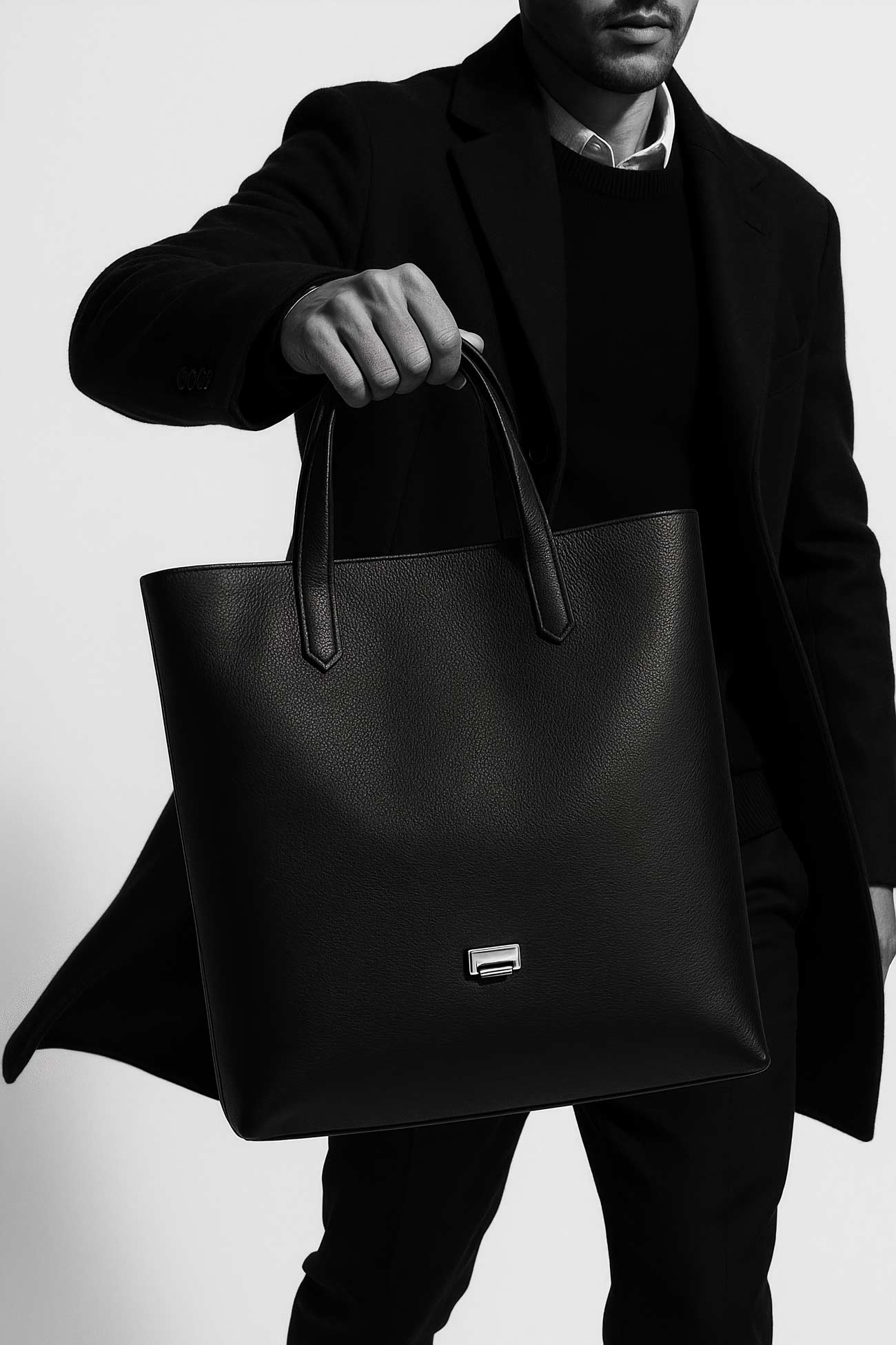 Leather shoulder bag fashion accessory
