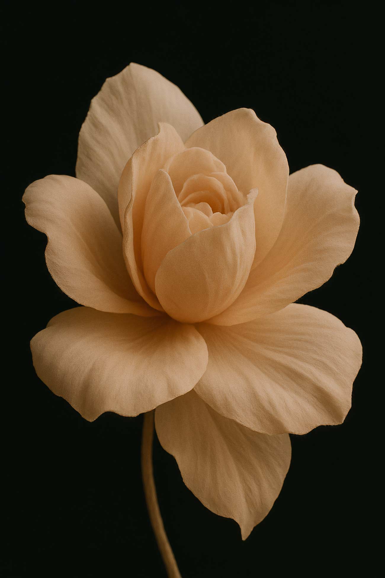 Japanese garden flowers still life