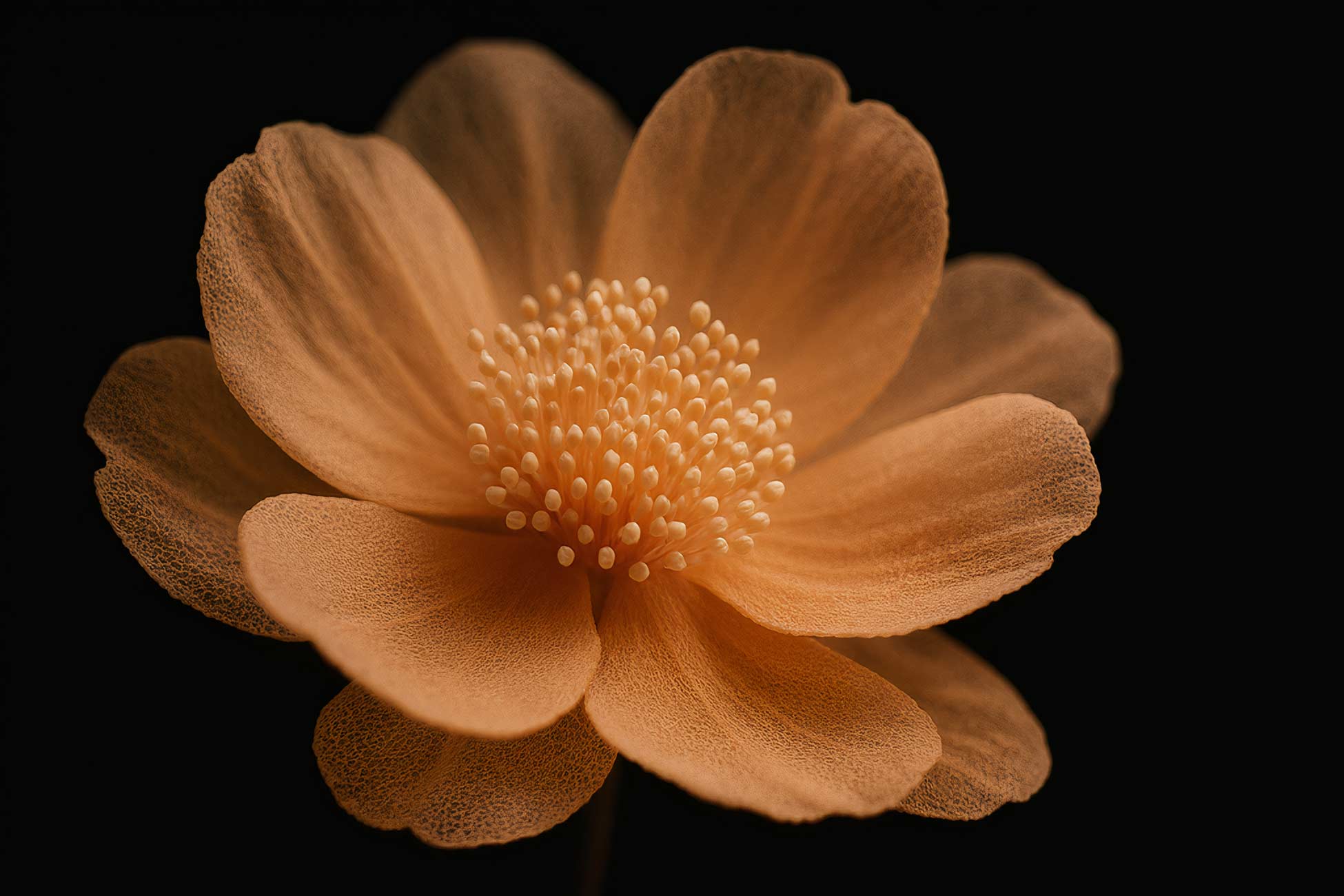 Close-up of sacred lotus flower petals