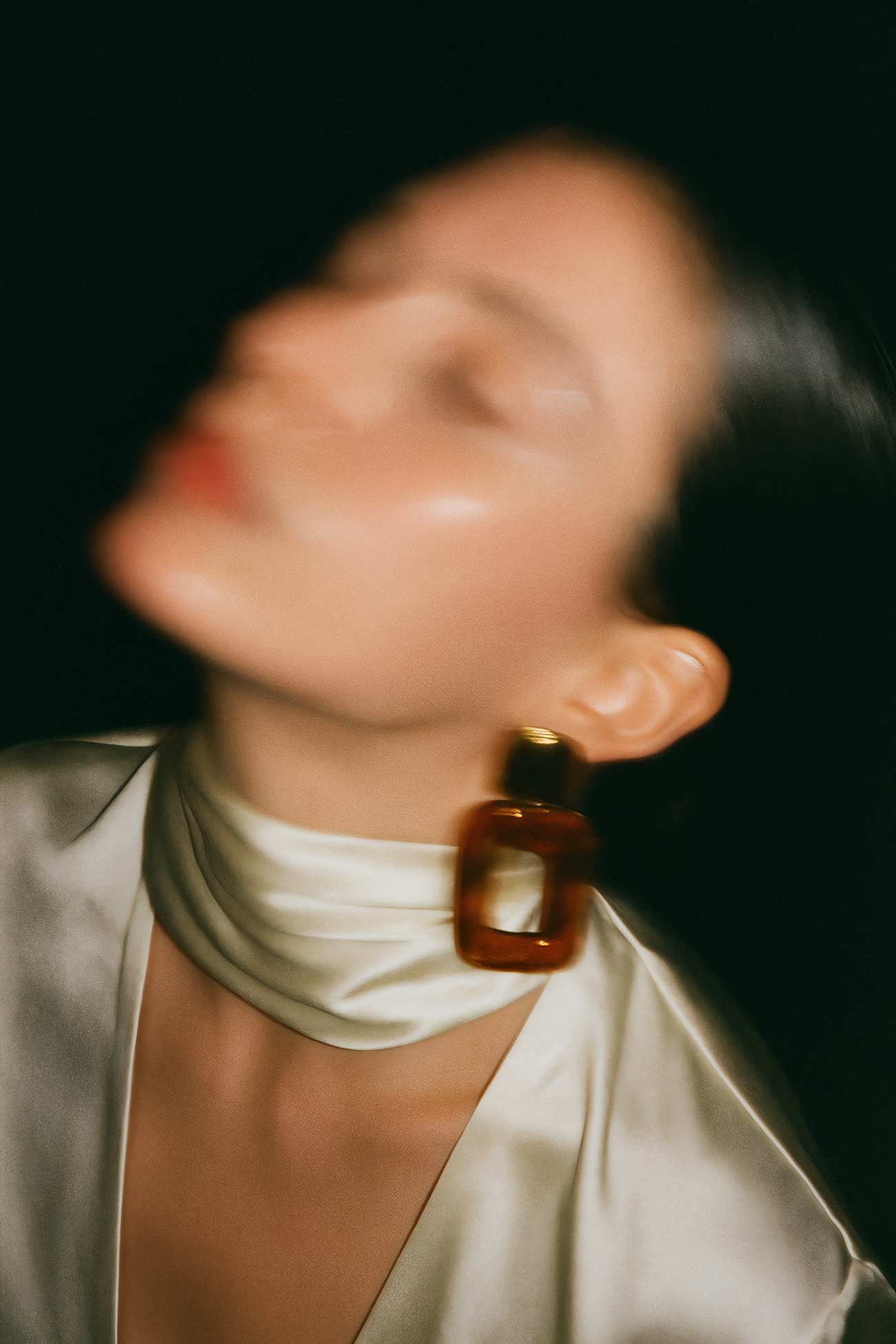 Girl with no expression, lips, eyelash, jewellery, fashion model